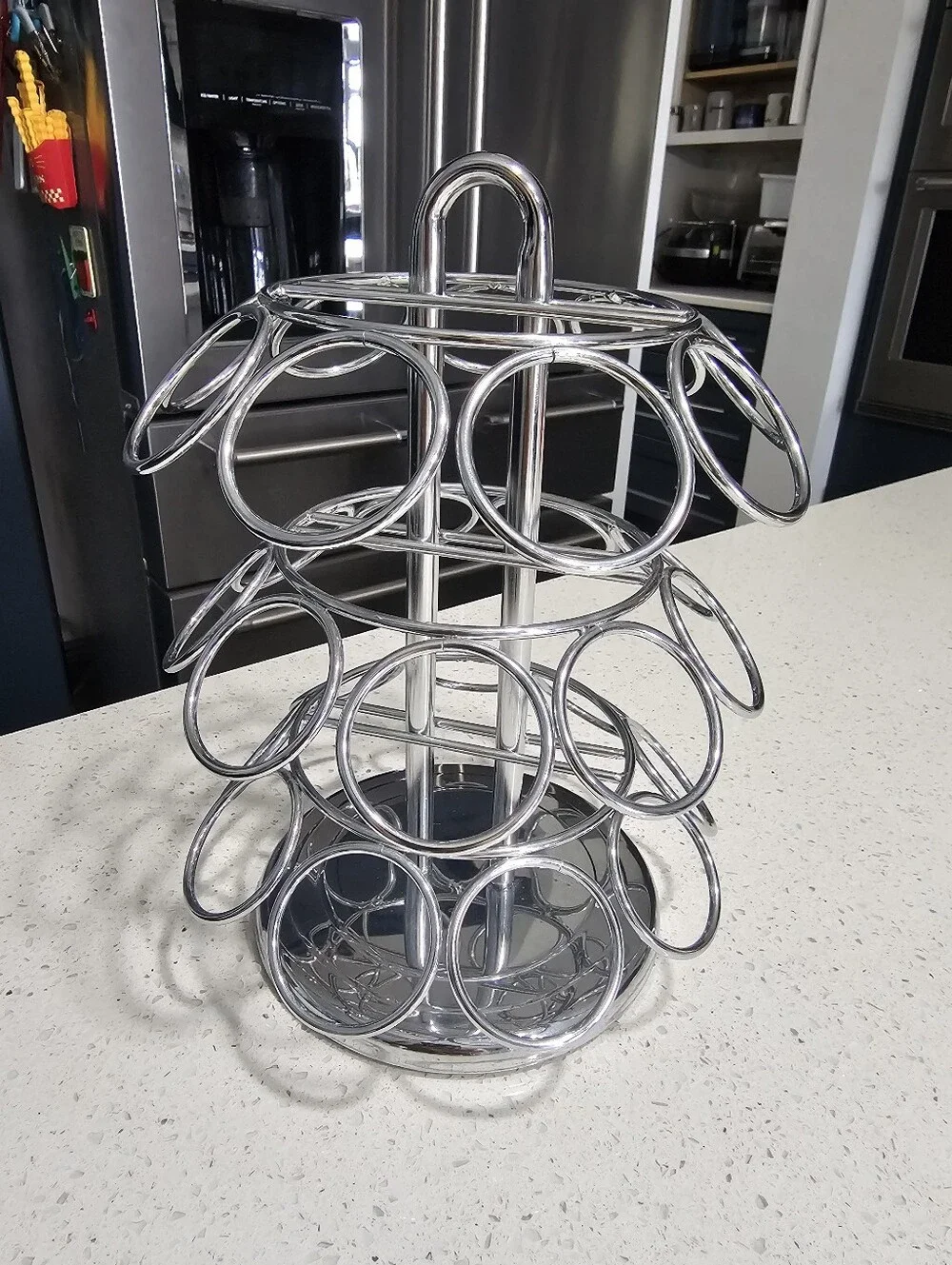 K Cup holder Holds 27 Pods Like New Spins for Keurig & Other Brand Coffee Pods